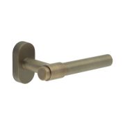 CR-103 Antique Brass Multi Point Oval Rose Door Handle