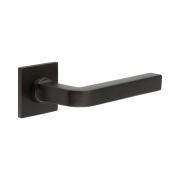 CR-104 Dark Bronze Fixed Dead Square Rose Door Handle