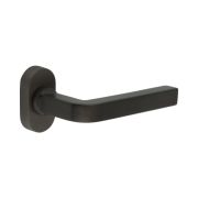 CR-104 Dark Bronze Multi Point Oval Rose Door Handle