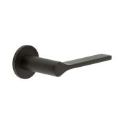CR-105 Dark Bronze Sprung Round Rose Door Handle