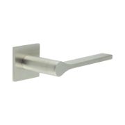 CR-105 Satin Stainless Steel Unsprung Square Rose Door Handle