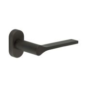 CR-105 Dark Bronze Multi Point Oval Rose Door Handle