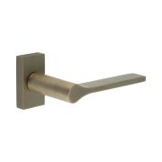CR-105 Antique Brass Multi Point Rectangular Rose Door Handle