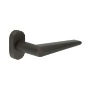 CR-107 Dark Bronze Multi Point Oval Rose Door Handle