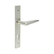 CR-107 Satin Stainless Steel Multi Point Backplate Door Handle
