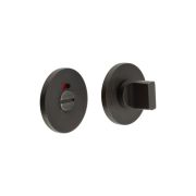 CR-802 Dark Bronze Thumb Turn & Lock Round Rose w/ Indicator