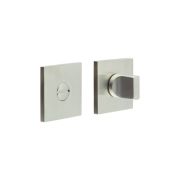CR-802 Satin Stainless Steel Thumb Turn & Lock Square Rose