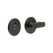 CR-803 Dark Bronze Thumb Turn & Lock Round Rose w/ Indicator