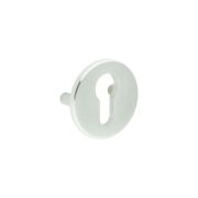 CRES Satin Stainless Steel Euro Escutcheon Lug Fixed
