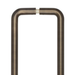 CRES 425mm Back to Back Antique Brass D Shape Pull Handle
