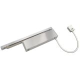 E-Mag Door Closer Track Arm Radius - Satin Stainless