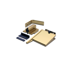 Size 3-6 Double Rebated Door Selector - Complete With 102mm Arm, Standard Rebate Catch