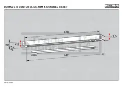 G-N/G-EMF Slide Arm & Channel - Image 2