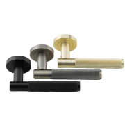Knurled Door Handles - 136 x 65mm