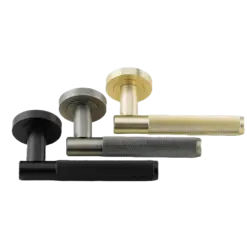 Knurled Door Handles - 136 x 65mm