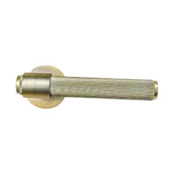 Linear Knurled Door Handle - 135mm