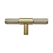 Diamond Knurled T Cabinet Handle - 95mm