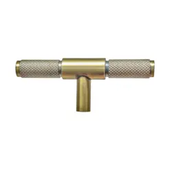 Diamond Knurled T Cabinet Handle - 95mm