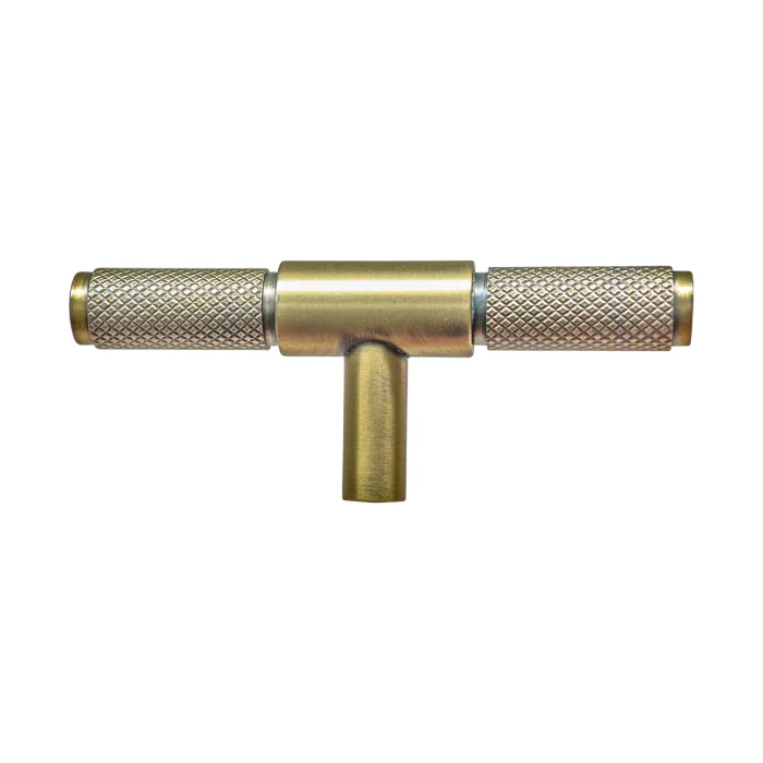 Diamond Knurled T Cabinet Handle – 95mm