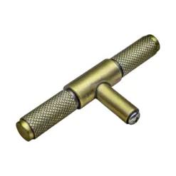 Diamond Knurled T Cabinet Handle - 95mm