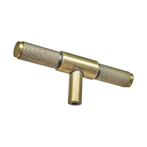 Diamond Knurled T Cabinet Handle – 95mm