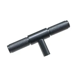 Diamond Knurled T Cabinet Handle - 95mm
