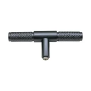 Diamond Knurled T Cabinet Handle - 95mm