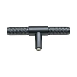 Diamond Knurled T Cabinet Handle - 95mm