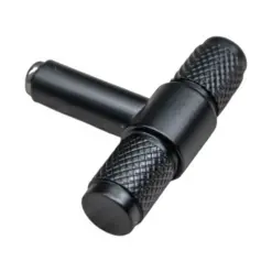 Diamond Knurled T Cabinet Handle - 95mm