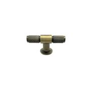 Diamond Knurled T Cabinet Knob- 50mm
