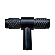 Diamond Knurled T Cabinet Knob- 50mm