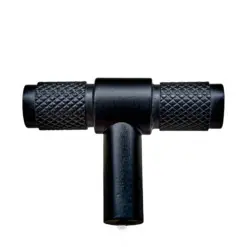 Diamond Knurled T Cabinet Knob- 50mm