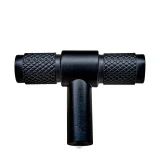 Diamond Knurled T Cabinet Knob- 50mm