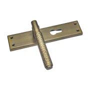Hammered Spot Backplate Handle 204mm  M381 Series