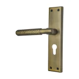 Hammered Spot Backplate Handle 204mm  M381 Series