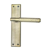 Hammered Spot Backplate Handle 204mm  M381 Series