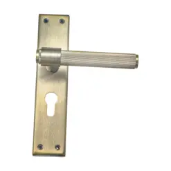 Linear Knurled Backplate Handle 204mm  M461 Series