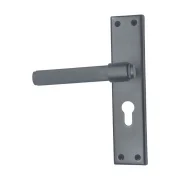 Linear Knurled Backplate Handle 204mm  M461 Series