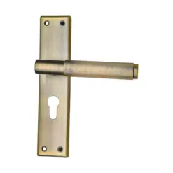 Diamond Knurled Backplate Handle 204mm  M481 Series