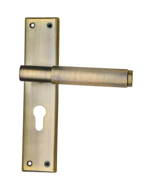 Diamond Knurled Backplate Handle 204mm  M481 Series