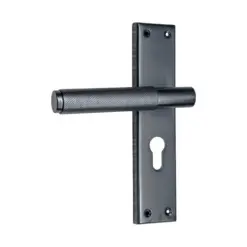 Diamond Knurled Backplate Handle 204mm  M481 Series