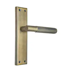Diamond Knurled Backplate Handle 204mm  M481 Series