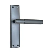 Diamond Knurled Backplate Handle 204mm  M481 Series