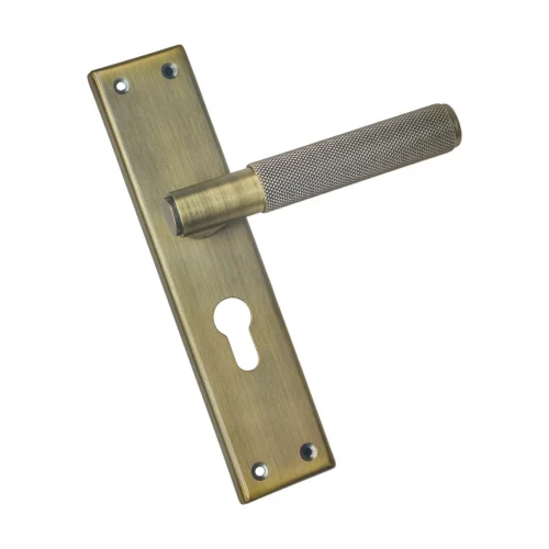 Diamond Knurled Backplate Handle 204mm  M501 Series