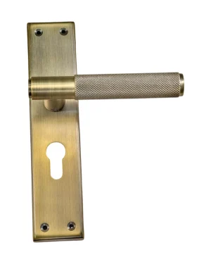 Diamond Knurled Backplate Handle 204mm  M501 Series