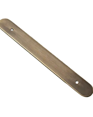 Cabinet Pull Handle Backplate – Square End & Radius End