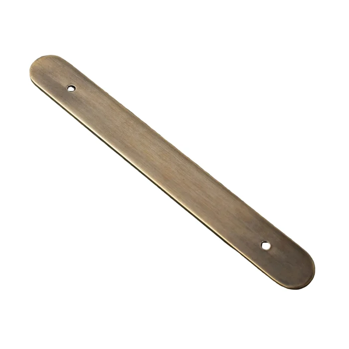 Cabinet Pull Handle Backplate – Square End & Radius End