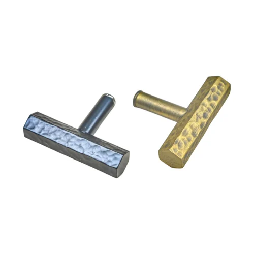 Hammered T Cabinet Handle