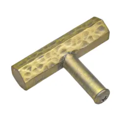 Hammered T Cabinet Handle