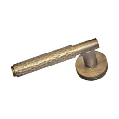 Hammered Lever on Rose
